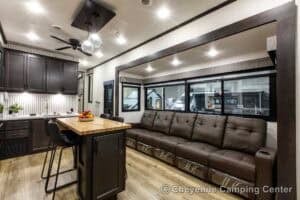 2026 Forest River Sabre 36DBB Two Bedroom Fifth Wheel with Loft Interior Image