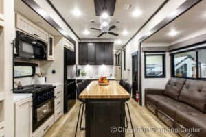 2026 Forest River Sabre 36DBB Two Bedroom Fifth Wheel with Loft Interior Image