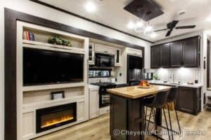 2026 Forest River Sabre 36DBB Two Bedroom Fifth Wheel with Loft Interior Image