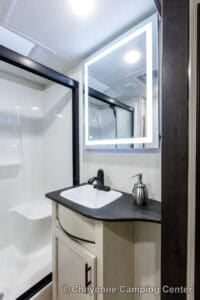 2026 Forest River Sabre 36DBB Two Bedroom Fifth Wheel with Loft Interior Image