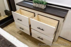 2026 Forest River Sabre 36DBB Two Bedroom Fifth Wheel with Loft Interior Image