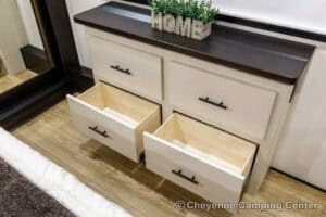 2026 Forest River Sabre 36DBB Two Bedroom Fifth Wheel with Loft Interior Image