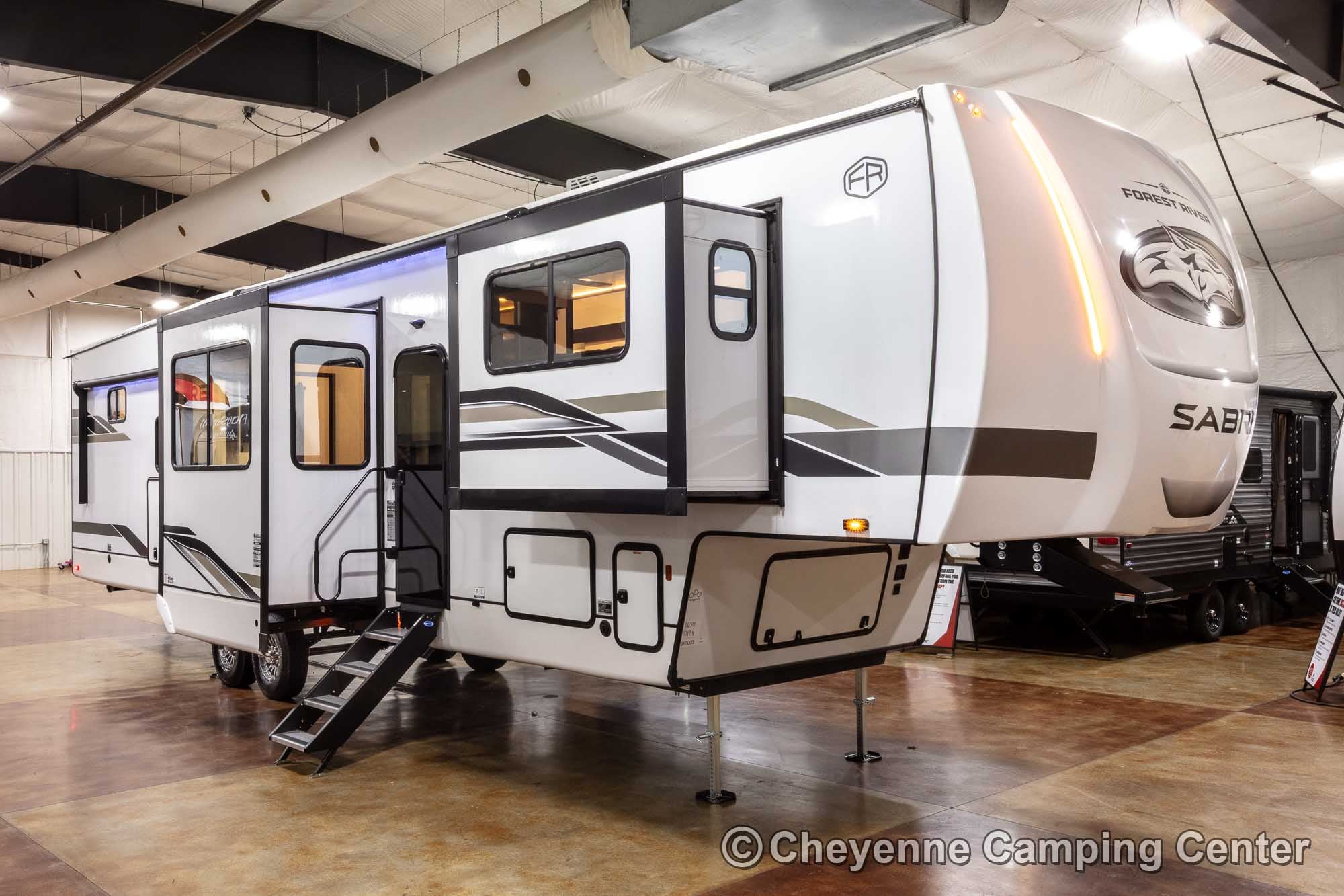 2026 Forest River Sabre 37FLH Front Living Room Fifth Wheel Enterior Image
