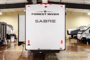 2026 Forest River Sabre 37FLH Front Living Room Fifth Wheel Exterior Image