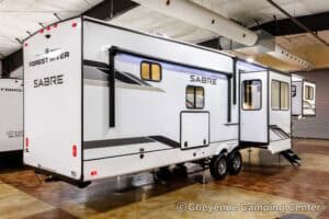 2026 Forest River Sabre 37FLH Front Living Room Fifth Wheel Exterior Image