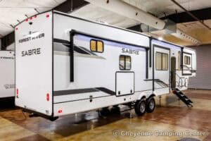 2026 Forest River Sabre 37FLH Front Living Room Fifth Wheel Exterior Image