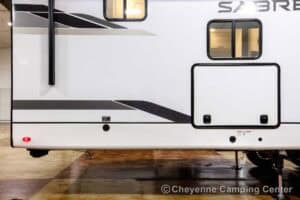2026 Forest River Sabre 37FLH Front Living Room Fifth Wheel Exterior Image