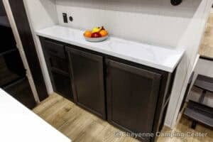 2026 Forest River Sabre 37FLH Front Living Room Fifth Wheel Interior Image