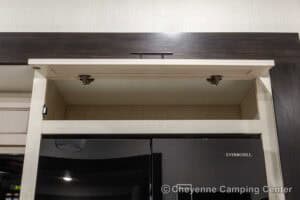 2026 Forest River Sabre 37FLH Front Living Room Fifth Wheel Interior Image