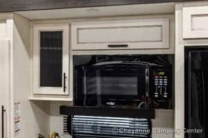 2026 Forest River Sabre 37FLH Front Living Room Fifth Wheel Interior Image