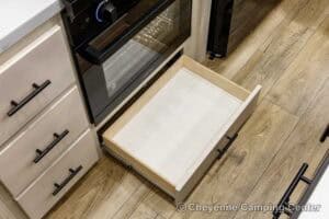 2026 Forest River Sabre 37FLH Front Living Room Fifth Wheel Interior Image