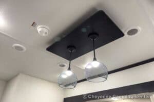 2026 Forest River Sabre 37FLH Front Living Room Fifth Wheel Interior Image