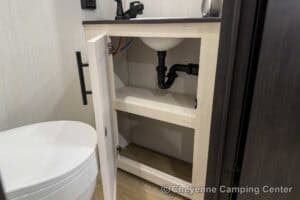 2026 Forest River Sabre 37FLH Front Living Room Fifth Wheel Interior Image