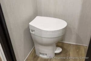 2026 Forest River Sabre 37FLH Front Living Room Fifth Wheel Interior Image