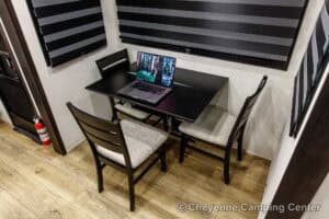 2026 Forest River Sabre 37FLH Front Living Room Fifth Wheel Interior Image