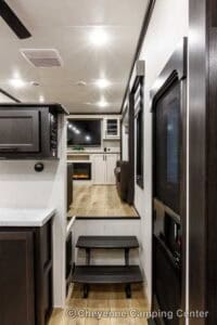 2026 Forest River Sabre 37FLH Front Living Room Fifth Wheel Interior Image