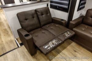 2026 Forest River Sabre 37FLH Front Living Room Fifth Wheel Interior Image