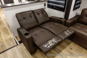 2026 Forest River Sabre 37FLH Front Living Room Fifth Wheel Interior Image