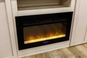 2026 Forest River Sabre 37FLH Front Living Room Fifth Wheel Interior Image