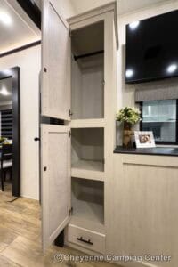 2026 Forest River Sabre 37FLH Front Living Room Fifth Wheel Interior Image