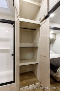 2026 Forest River Sabre 37FLH Front Living Room Fifth Wheel Interior Image