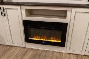 2027 Forest River Sabre 37FLH Front Living Room Fifth Wheel Interior Image