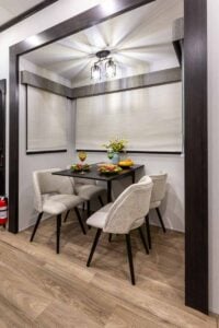 2027 Forest River Sabre 37FLH Front Living Room Fifth Wheel Interior Image