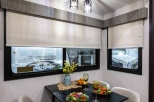 2027 Forest River Sabre 37FLH Front Living Room Fifth Wheel Interior Image