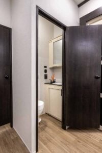 2027 Forest River Sabre 37FLH Front Living Room Fifth Wheel Interior Image
