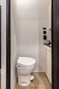 2027 Forest River Sabre 37FLH Front Living Room Fifth Wheel Interior Image