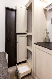 2027 Forest River Sabre 37FLH Front Living Room Fifth Wheel Interior Image