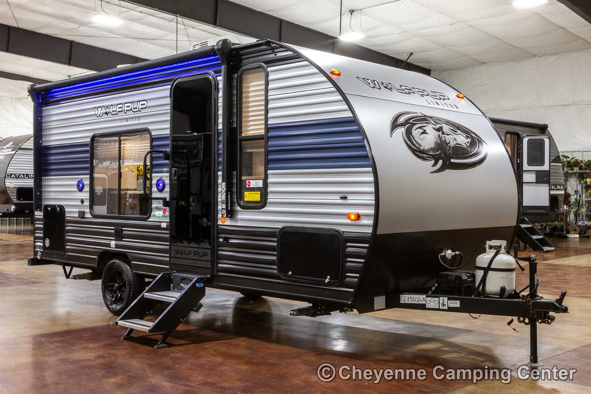 2021 Forest River Cherokee Wolf Pup 16FQ Used Travel trailer Enterior Image