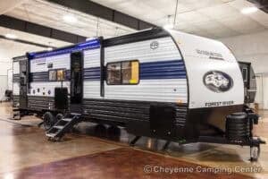 2026 Forest River Cherokee Grey Wolf 26KF Bunkhouse Travel Trailer Exterior Image