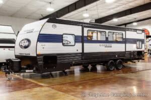 2026 Forest River Cherokee Grey Wolf 26KF Bunkhouse Travel Trailer Exterior Image