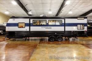 2026 Forest River Cherokee Grey Wolf 26KF Bunkhouse Travel Trailer Exterior Image