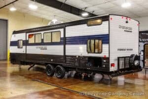 2026 Forest River Cherokee Grey Wolf 26KF Bunkhouse Travel Trailer Exterior Image
