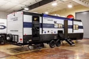 2026 Forest River Cherokee Grey Wolf 26KF Bunkhouse Travel Trailer Exterior Image