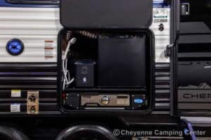 2026 Forest River Cherokee Grey Wolf 26KF Bunkhouse Travel Trailer Exterior Image