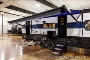 2026 Forest River Cherokee Grey Wolf 26KF Bunkhouse Travel Trailer Exterior Image