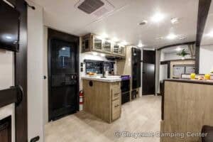 2026 Forest River Cherokee Grey Wolf 26KF Bunkhouse Travel Trailer Interior Image