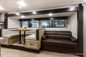 2026 Forest River Cherokee Grey Wolf 26KF Bunkhouse Travel Trailer Interior Image