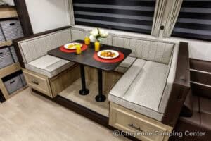 2026 Forest River Cherokee Grey Wolf 26KF Bunkhouse Travel Trailer Interior Image