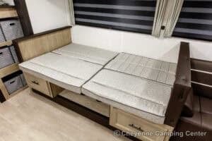 2026 Forest River Cherokee Grey Wolf 26KF Bunkhouse Travel Trailer Interior Image