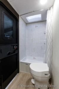 2026 Forest River Cherokee Grey Wolf 26KF Bunkhouse Travel Trailer Interior Image