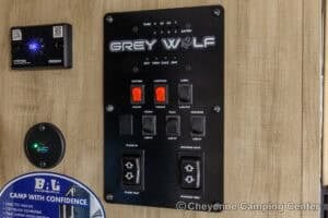 2026 Forest River Cherokee Grey Wolf 26KF Bunkhouse Travel Trailer Interior Image