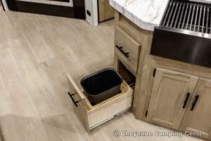 2026 Forest River Cherokee Grey Wolf 26KF Bunkhouse Travel Trailer Interior Image