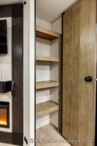 2026 Forest River Cherokee Grey Wolf 26KF Bunkhouse Travel Trailer Interior Image