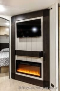 2026 Forest River Cherokee Grey Wolf 26KF Bunkhouse Travel Trailer Interior Image