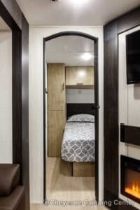 2026 Forest River Cherokee Grey Wolf 26KF Bunkhouse Travel Trailer Interior Image