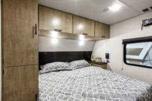 2026 Forest River Cherokee Grey Wolf 26KF Bunkhouse Travel Trailer Interior Image